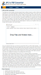 Mobile Screenshot of jpg-to-pdf-converter.com